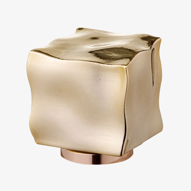 Zinc Alloy Square Perfume Cap